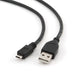 Gembird CCP-mUSB2-AMBM-6 USB cable 1.8 m USB 2.0 USB A Micro-USB B Black - USB cablesKBA-USB<<<Cables