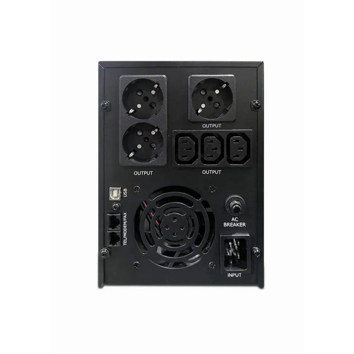Gembird EG-UPS-036 uninterruptible power supply (UPS) Line-Interactive 3 kVA 1800 W 6 AC outlet(s)