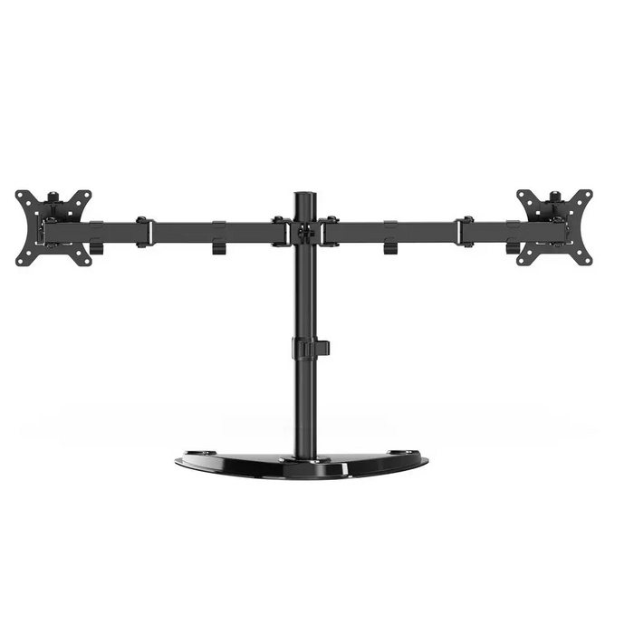 Gembird MS-D2ST-02 Monitor desk stand (rotate tilt swivel) 13”-32” black - Monitors - Monitor