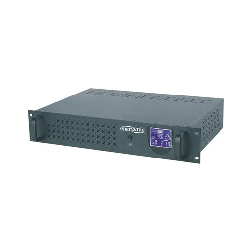 Gembird - Ups rack 19’’ 3.4u 1500va 4xiec 230v out iec14 in,rj11 usb lcd Line-Interactive 1.5 kVA 900 W 4 AC outlet(s)