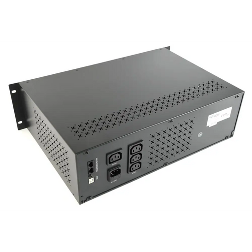 Gembird - Ups rack 19’’ 3.4u 1500va 4xiec 230v out iec14 in,rj11 usb lcd Line-Interactive 1.5 kVA 900 W 4 AC outlet(s)