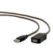 Gembird USB A/USB A M/F 5m USB cable USB 2.0 Black - USB cablesKBA-USB<<<Cables and adaptersKBA<<<ActionPL