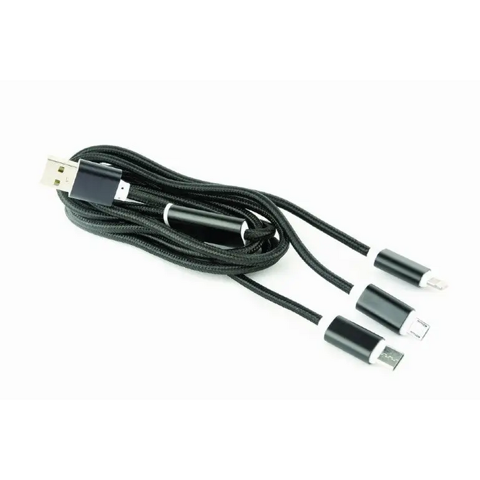 Gembird USB Charging Cable 3 in 1 CC-USB2-AM31-1M - Кабели<<<Кабели и адаптери<<<Аксесоари<<<MediaTrade