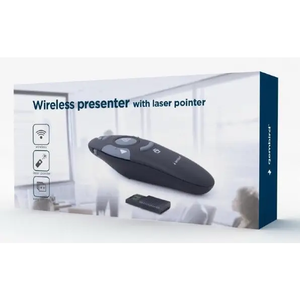 Gembird WP-L-11 remote control IR Wireless Projection screen Press buttons - Accessories