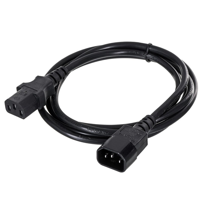 Gembird PC-189-VDE power cable Black 1.8 m C14 coupler