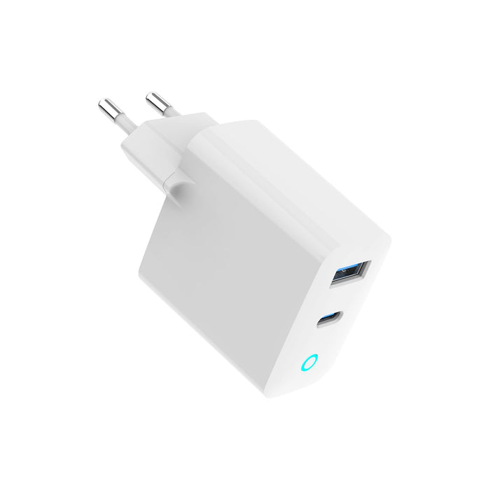 Gembird TA-UC-PDQC65L-W-01 mobile device charger Universal White AC Fast charging Indoor
