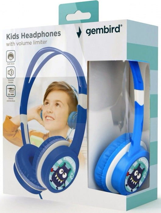 Headphones with Headband GEMBIRD MHP-JR-B Children's