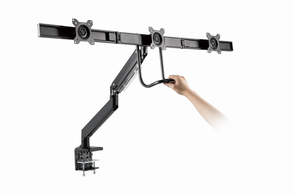 Gembird MA-DA3-03 monitor mount / stand 68.6 cm (27") Desk Black