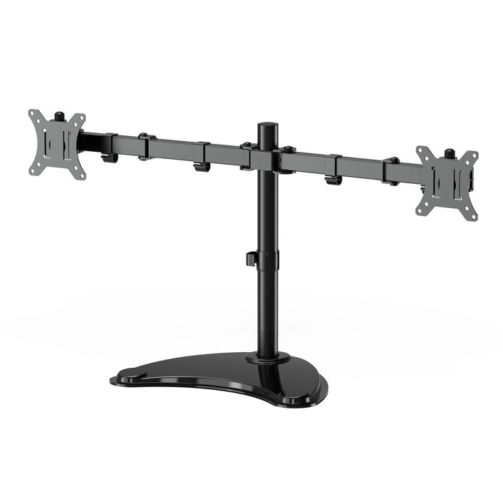 Gembird MS-D2ST-02 Monitor desk stand (rotate, tilt, swivel), 13”-32”, black