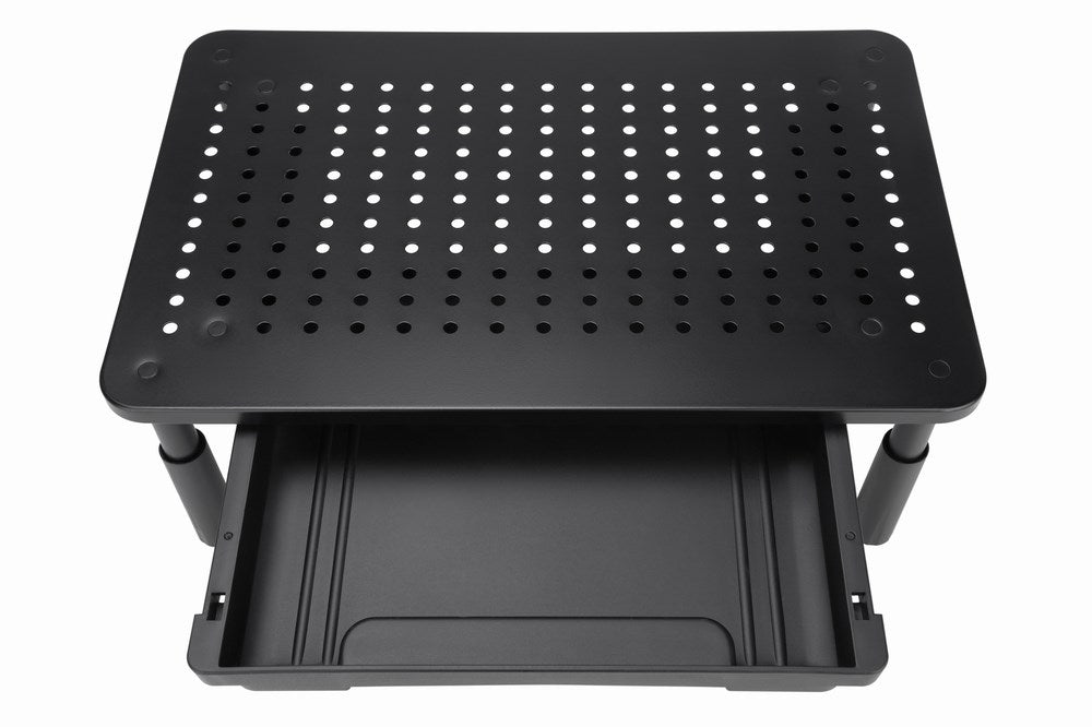 Gembird MS-TABLE-D-01 Adjustable monitor stand with drawer (rectangle)