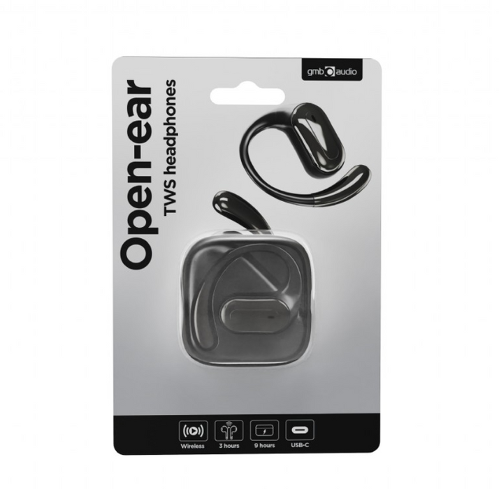 Gembird BT TWS open-ear headphones, OWS-01-BK