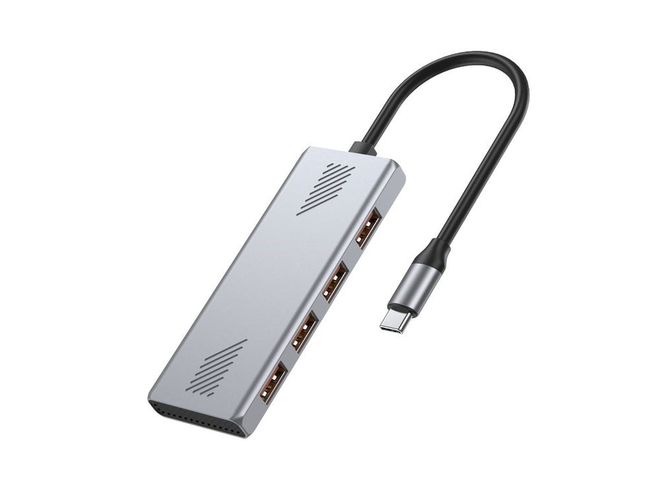 Gembird UHB-CM-U310-A4-01, 4-port USB-A 3.2 (Gen 2) Type-C hub