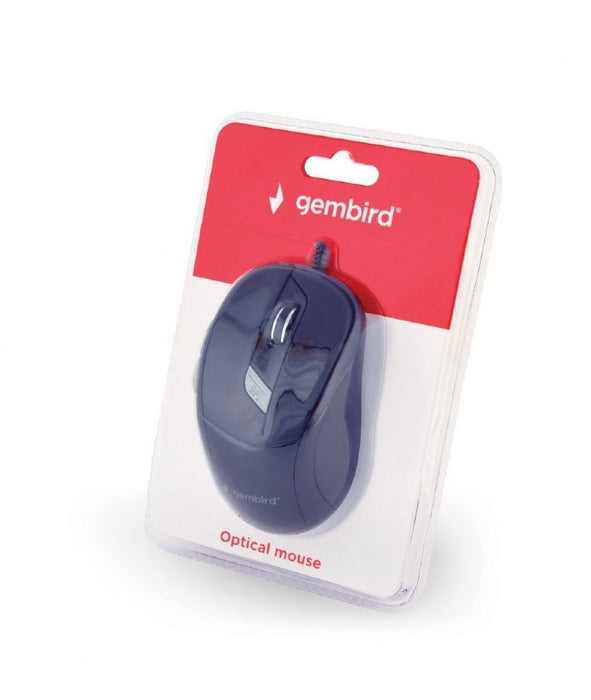 Mouse GEMBIRD MUS-6B-01 Black (1 Unit)