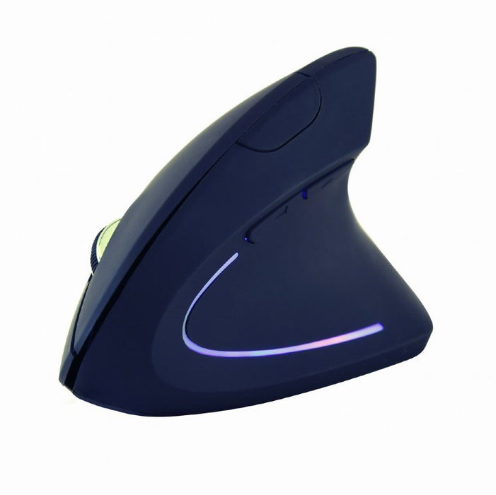 Mouse with Cable and Optical Sensor GEMBIRD MUS-ERGO-01 3200 DPI Black