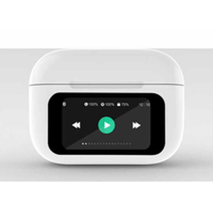 Headphones GEMBIRD TWS-LCD-ANC-01-W White