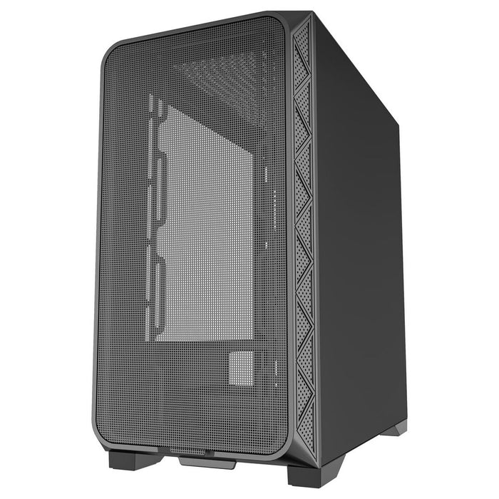 ATX Semi-tower Box GEMBIRD CCC-FC-MK200 Black