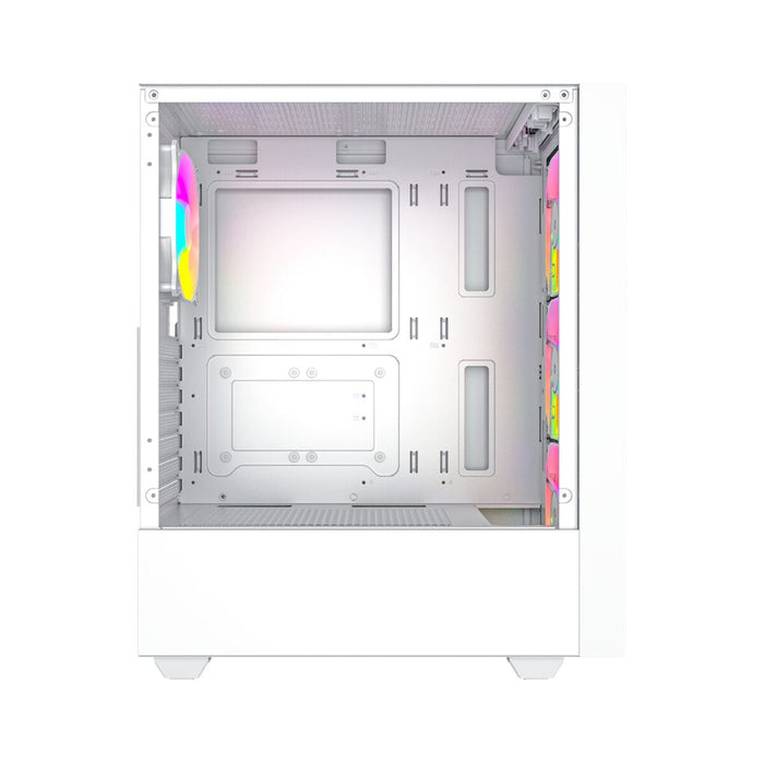 ATX Semi-tower Box GEMBIRD Fornax 4000W ARGB White Multicolour