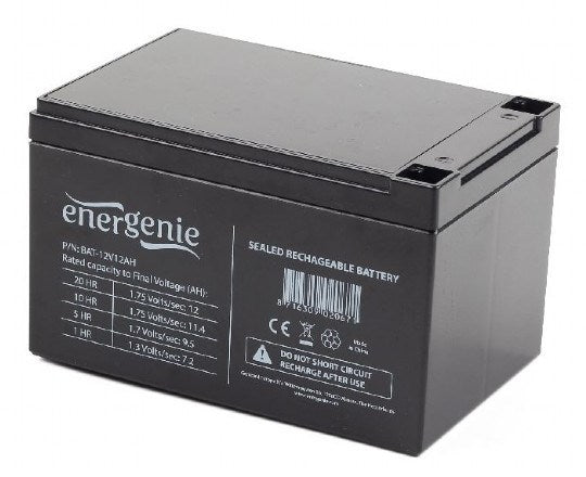 Battery for Uninterruptible Power Supply System UPS GEMBIRD BAT-12V12AH 12 Ah 12 V