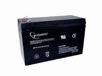 Battery for Uninterruptible Power Supply System UPS GEMBIRD 12V, 9 Ah 9 Ah 12 V