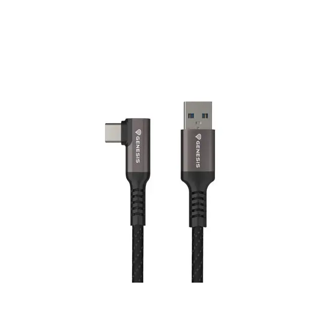 Genesis Cable USB-C(M)->USB-A(M) 3.1 GEN 1 5GB/S PD15W VR 5m Black - Аксесоари<<<GENESIS компютърна