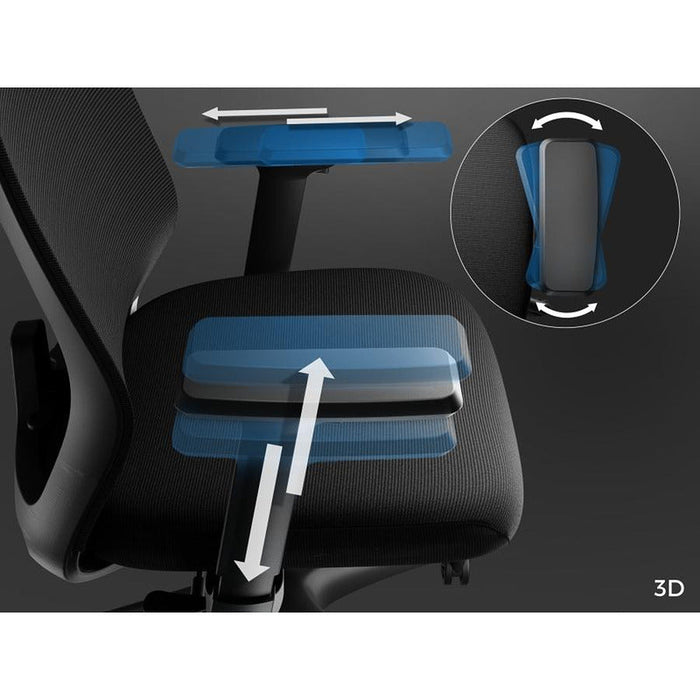 Genesis Ergonomic Chair Astat 200 Black - Геймърски столове<<<GENESIS компютърна