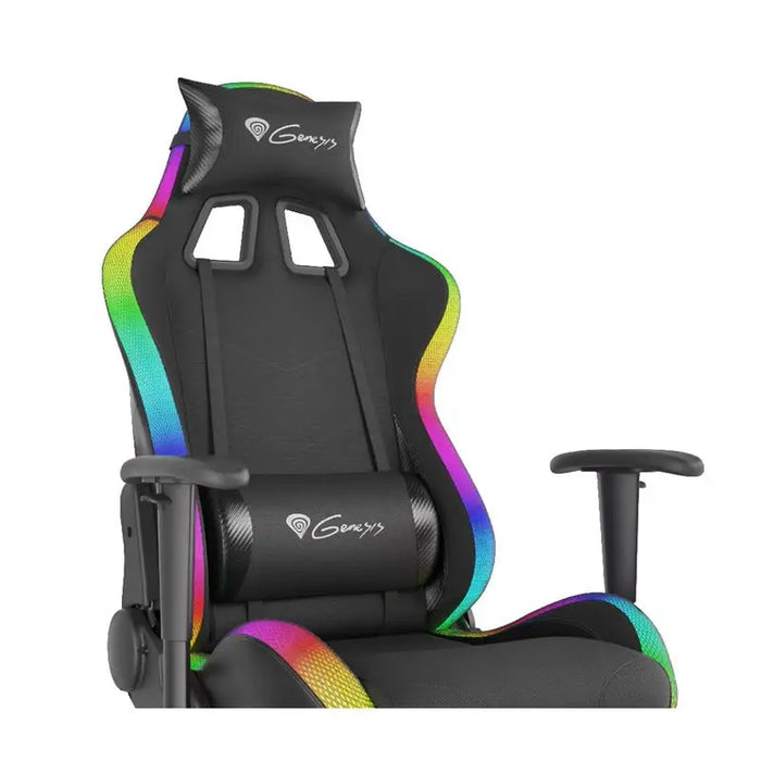 Genesis Gaming Chair Trit 500 RGB Black - Геймърски столове<<<GENESIS компютърна