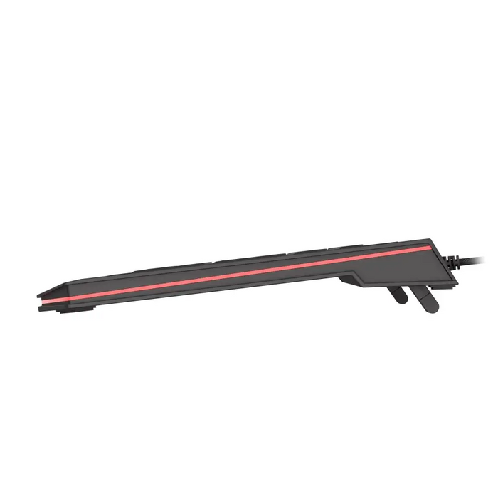 Genesis Gaming Keyboard Lith 400 RGB US Layout RGB Backlight X-Scissor Slim - Клавиатури<<<GENESIS компютърна
