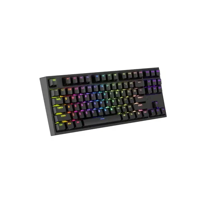 Genesis Gaming Keyboard Thor 404 TKL Black RGB Backlight US Layout Brown Switch - Клавиатури<<<GENESIS компютърна