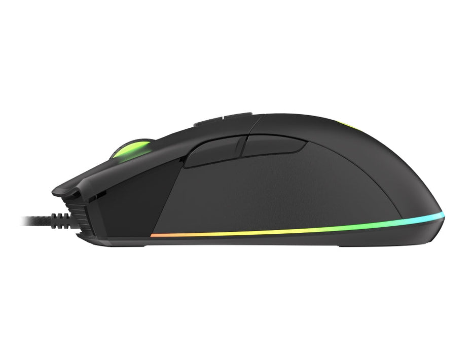 Genesis Gaming Mouse Krypton 290 6400 DPI RGB Backlit With Software Black - Мишки<<<GENESIS компютърна