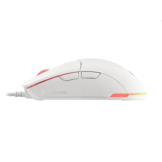 Genesis Gaming Mouse Krypton 8000DPI RGB Ultralight White PAW3333 - Мишки<<<GENESIS компютърна