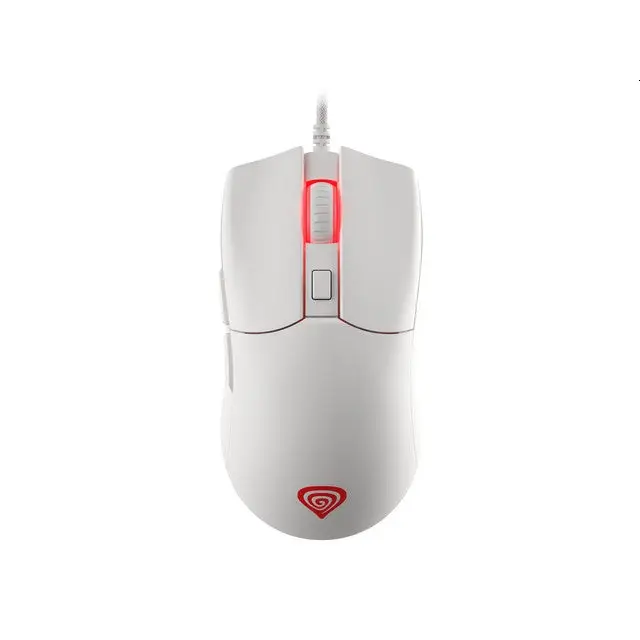 Genesis Gaming Mouse Krypton 8000DPI RGB Ultralight White PAW3333 - Мишки<<<GENESIS компютърна