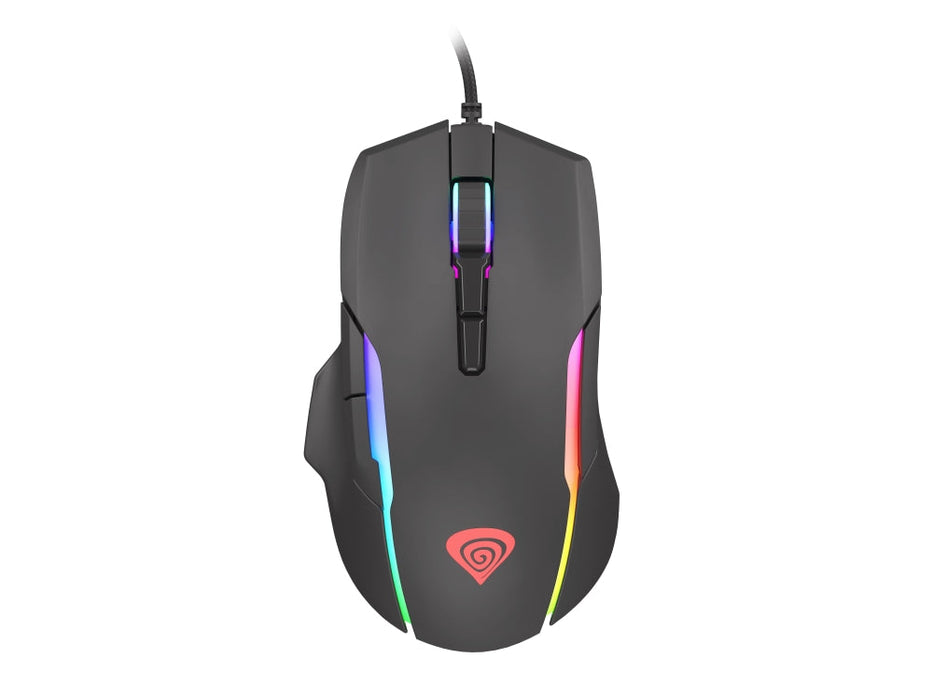 Genesis Gaming Mouse Xenon 220 6400dpi with Software Illuminated Black - Мишки<<<GENESIS компютърна