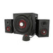 GENESIS Helium 610BT speaker set 60 W PC/Laptop Black Red 2.1 channels 2-way 30 W Bluetooth