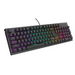 Genesis Mechanical Gaming Keyboard Thor 303 RGB Backlight Brown Switch US Layout Black - Клавиатури<<<GENESIS