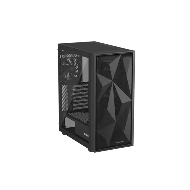 Genesis PC Case DIAXID 605F Mini Tower Window Black - Кутии и охлаждания<<<GENESIS компютърна