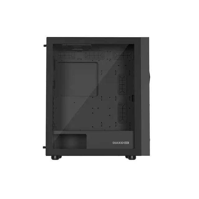 Genesis PC Case DIAXID 605F Mini Tower Window Black - Кутии и охлаждания<<<GENESIS компютърна