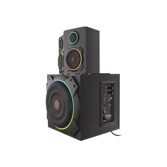 Genesis Speakers Helium 800BT 2.1 Bluetooth ARGB Black - Тонколони и микрофони<<<GENESIS компютърна
