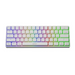 Genesis THOR 660 RGB Gaming keyboard RGB LED light US White Wireless/Wired Wireless connection Gateron Red Switch
