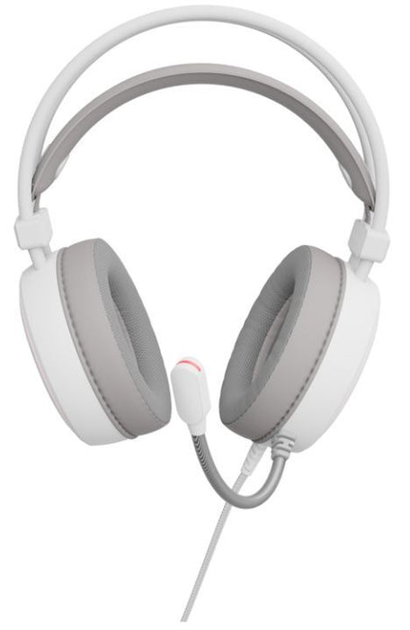 Genesis Headset Neon 613 G2 With Microphone RGB Illumination White