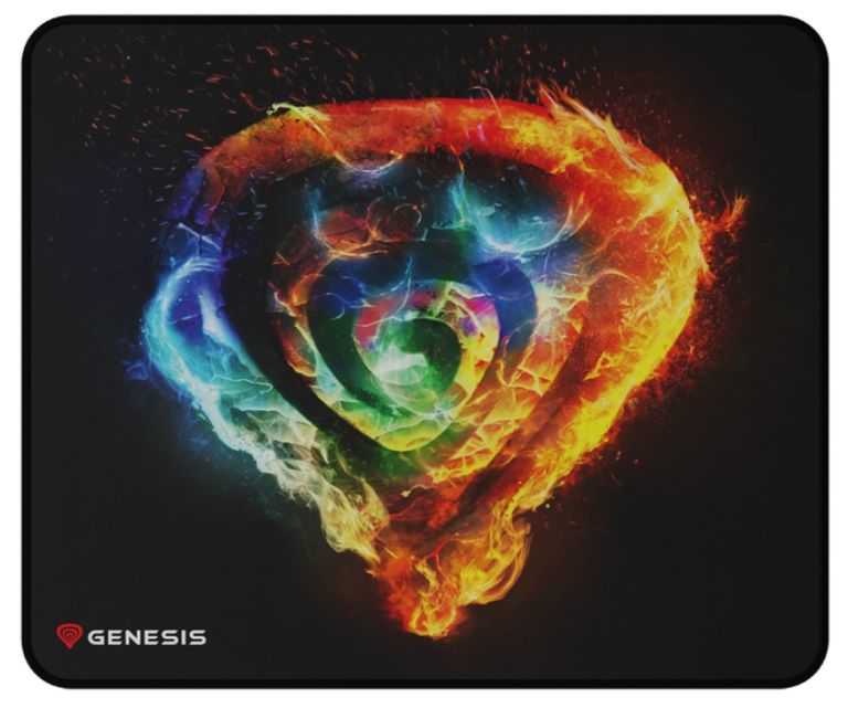 Genesis Mouse Pad Carbon 500 M Fire G2 300 x 250mm