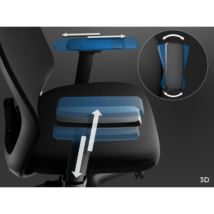 Genesis Ergonomic Chair Astat 200 Black