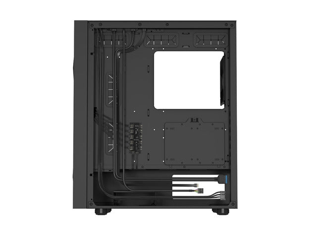 Genesis PC Case DIAXID 605F Mini Tower Window, Black