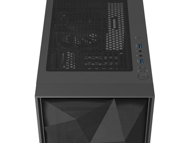 Genesis PC Case DIAXID 605F Mini Tower Window, Black
