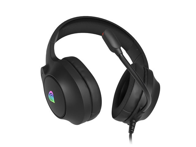 Genesis Headset Neon 213 With Microphone RGB Illumination Black