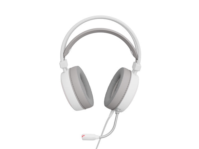 Genesis Headset Neon 613 G2 With Microphone RGB Illumination White