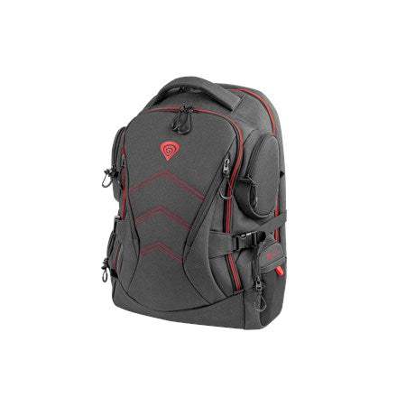 Genesis Laptop Backpack Pallad 550 Black 15,6"/17,3"