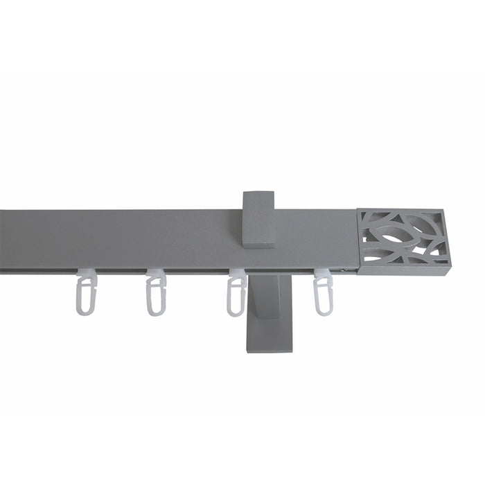 METAL CORNICE GENKOVSKI NICKEL MATT 160 CM