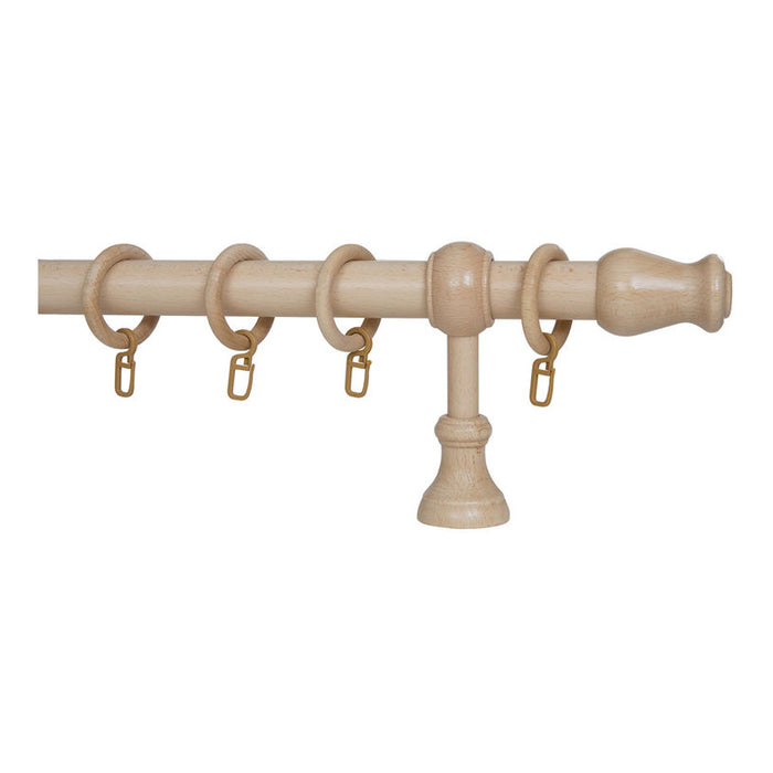 GENKOVSKI WOODEN CORNICE MODEL 4 120 CM. NATURAL BEECH