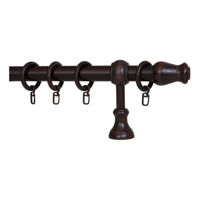 GENKOVSKI WOODEN CORNICE MODEL 4 120 CM. DARK WALNUT