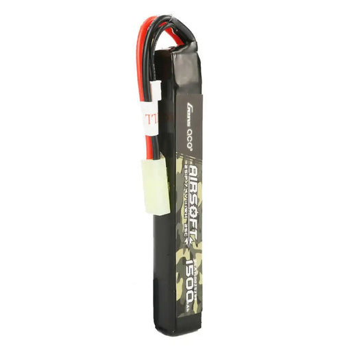 Gens ace 25C 1500mAh 2S1P 7.4V Airsoft Gun Lipo Battery with mini Tamiya Plug - Lithium and NiMH<<<Batteries<<<RC